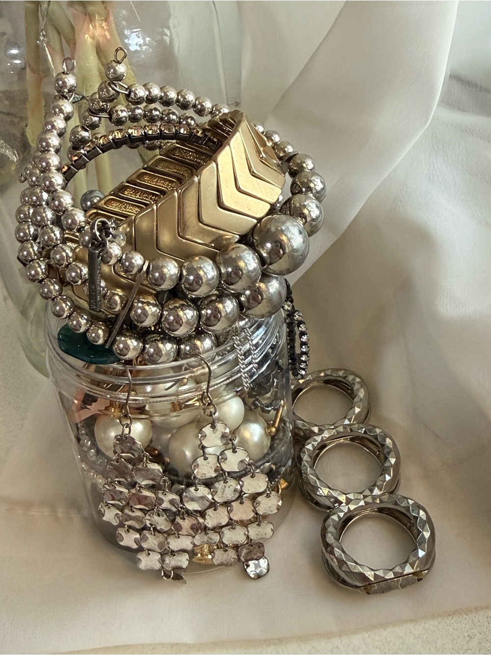Mixed Craft & Wearable Jewelry Lot – Reuse, Repair & DIY